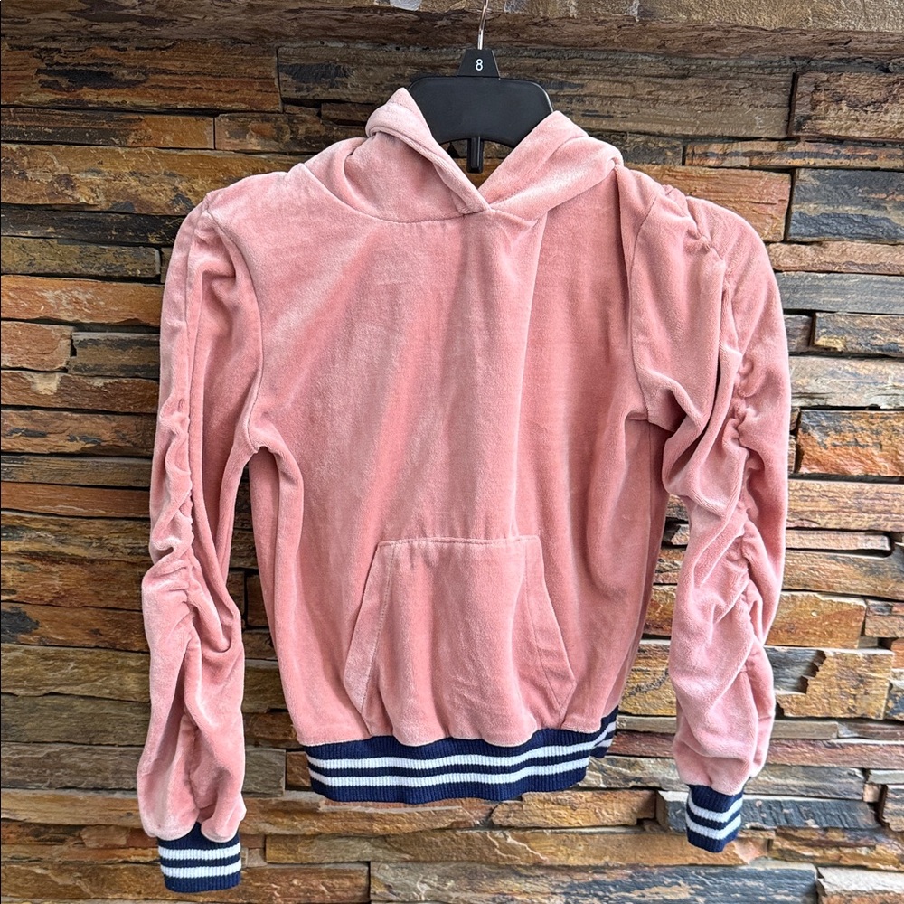 Sovereign Code Pink Velour Hoodie